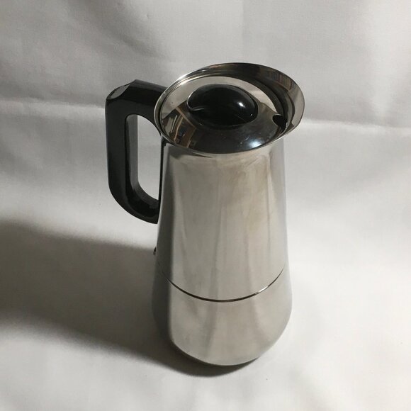 AMC Art Design Mocca Pot Espresso Stovetop Espresso Maker 6 Cups - Picture 3 of 8